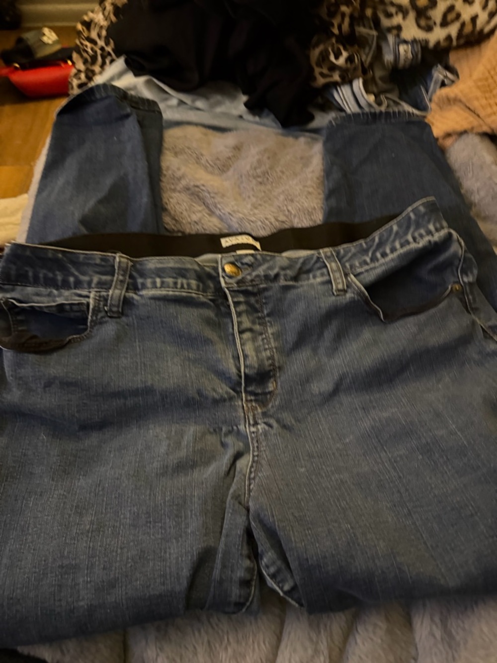 Ava & Viv Light and Classic Blue Denim Jeans
